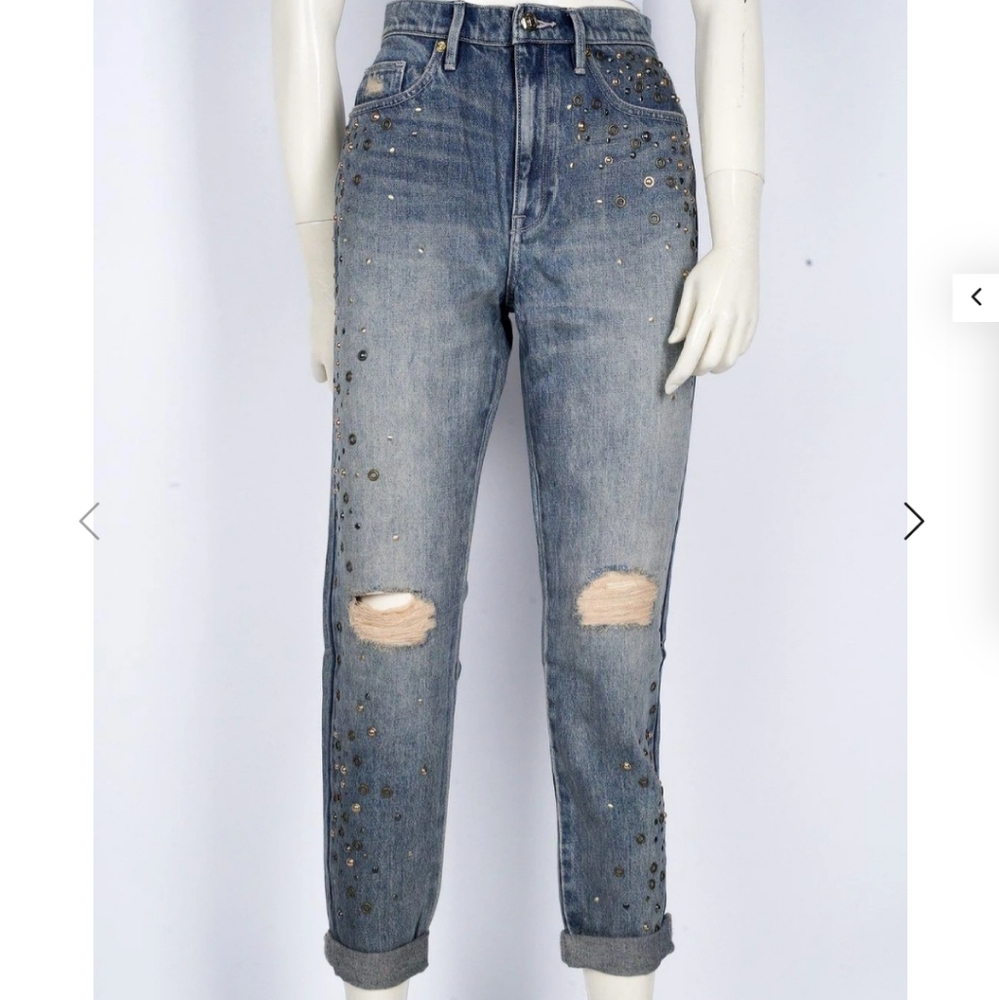 NWT Juicy Couture Sz 30 studded jeans